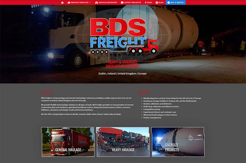 BDS Freight, Inc. | Heavy Hauling Transportation