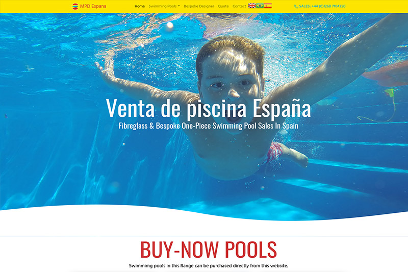 Venta de piscina España