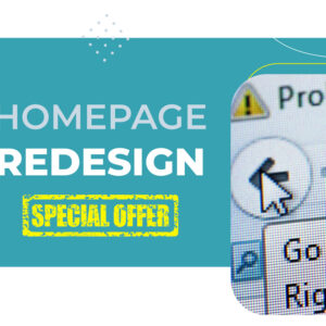 E-Commerce Website Homepage Redesign Special